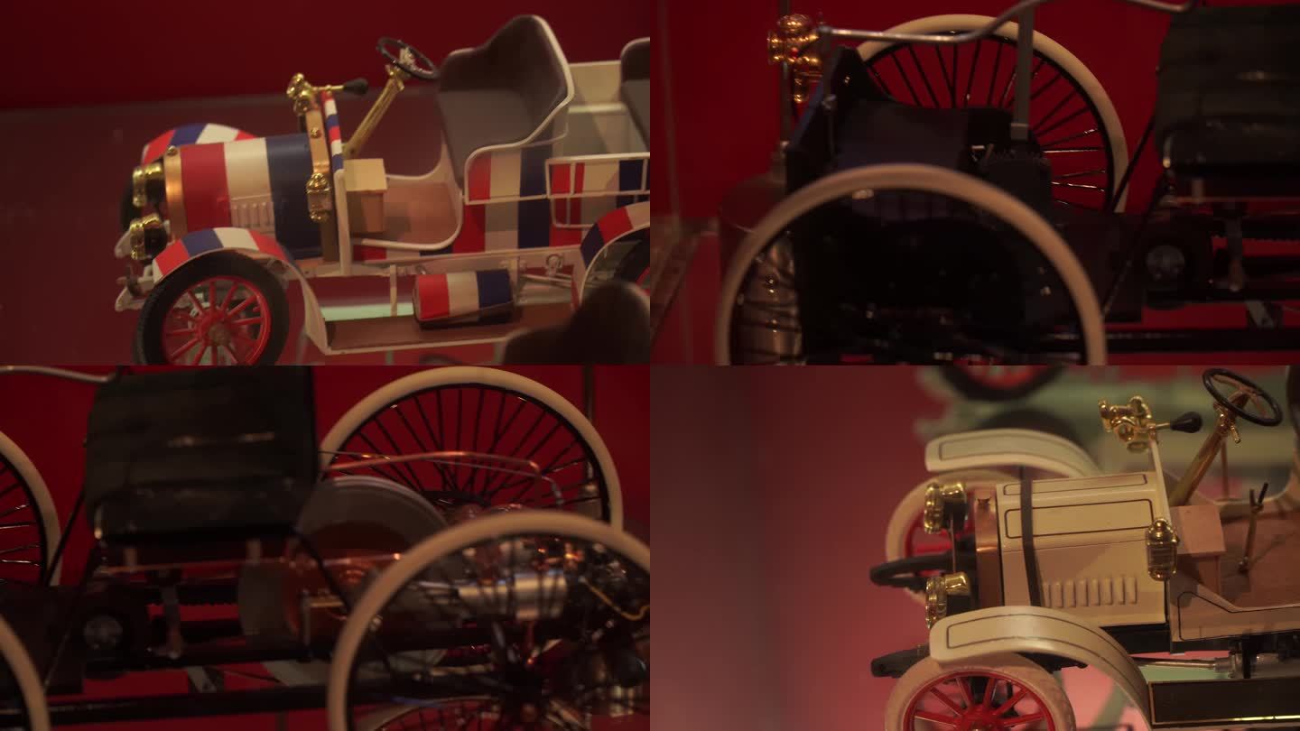镜头合集蒸汽汽车模型玩具老爷车(1)