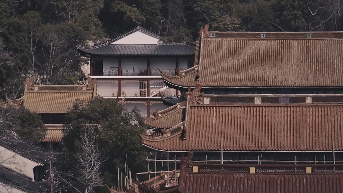 涌泉延恩寺航拍