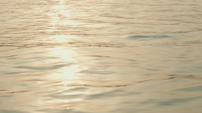 杭州西湖 夕阳 日落 风景 4k水面光斑