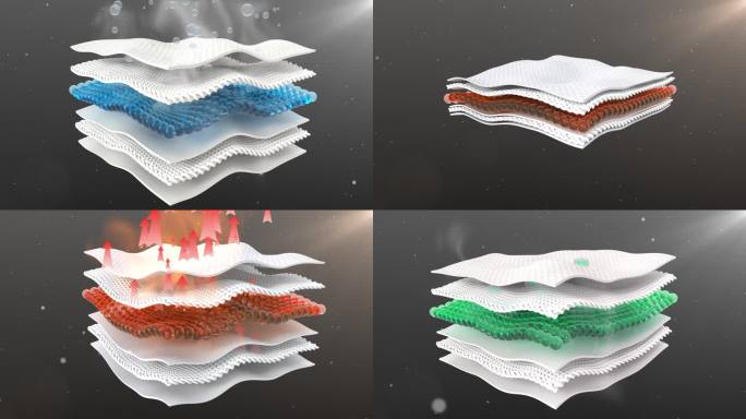 布料透气保暖功能纳米模板
