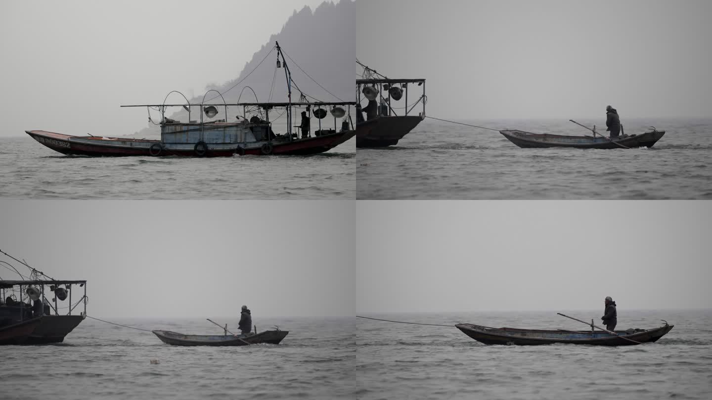渔民 出海 渔船