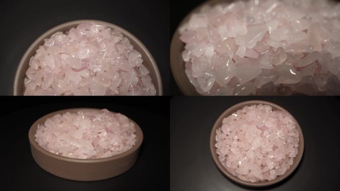 【镜头合集】粉水晶能量石矿石水晶矿