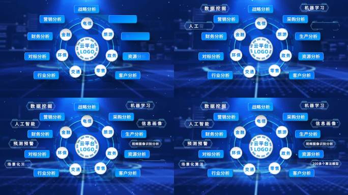 云计算大数据AI智能平台科技分类七大类