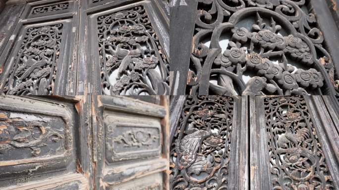 中式古建筑雕花
