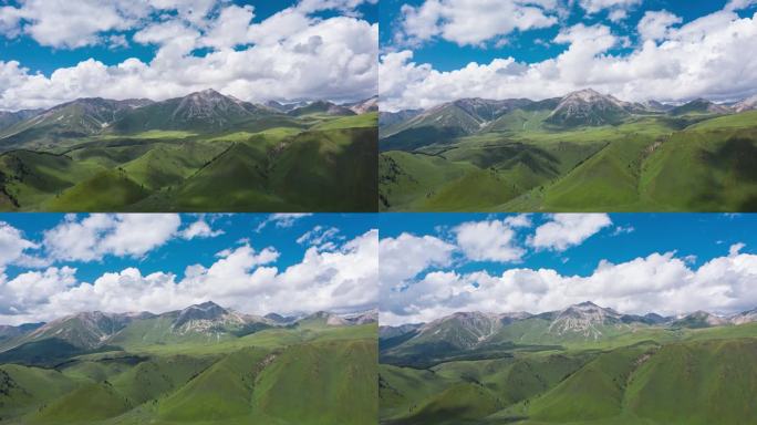新疆乔尔玛百里画廊航拍4k