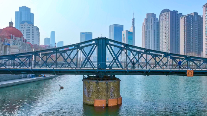 金汤桥平津战役三大战役天津地标海河风景