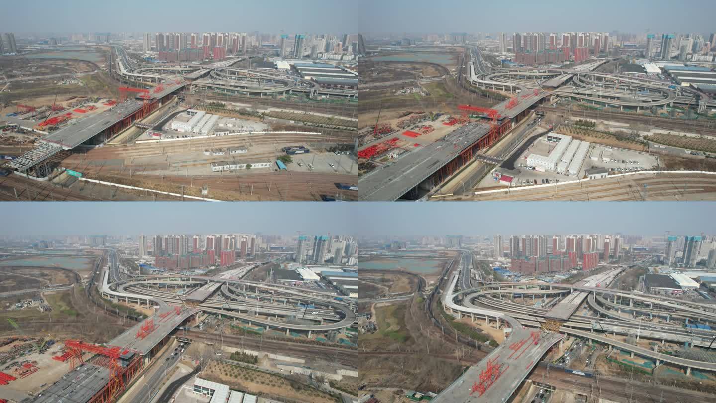郑州彩虹桥建设