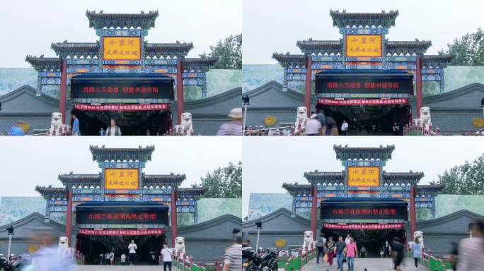 北京十里河花鸟鱼虫市场延时摄影