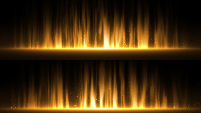 金色粒子光柱舞台背景
