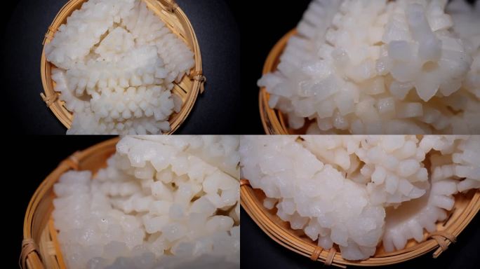 【镜头合集】海鲜海货鱿鱼卷小海鲜火锅食3