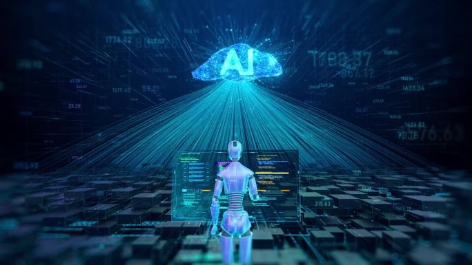 AI机器人代码智能智造人工智能