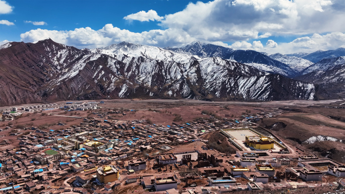 西藏风光_香堆旅游小镇
