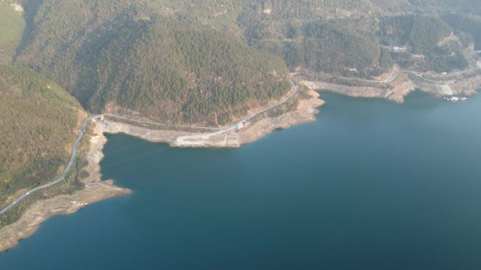 四川绵阳江油市涪江六峡武都水库