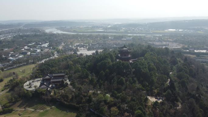 四川绵阳江油市李白故居风景名胜区