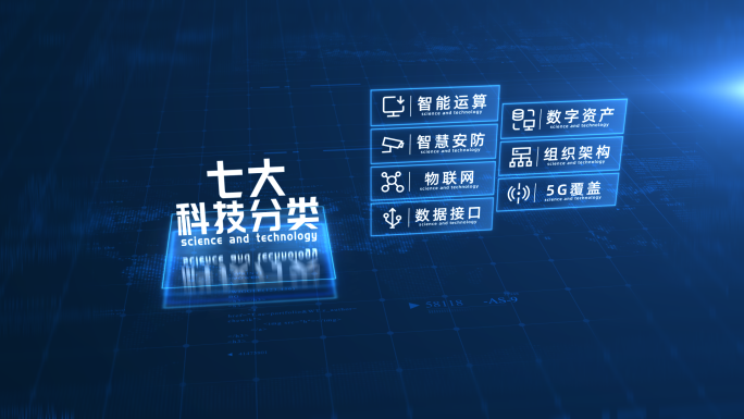 【7】蓝色科技信息分类分组展示