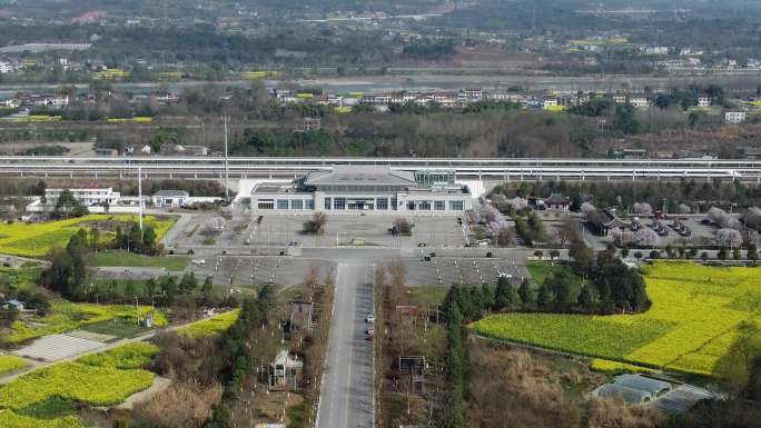 四川绵阳江油市李白故居风景名胜区青莲站