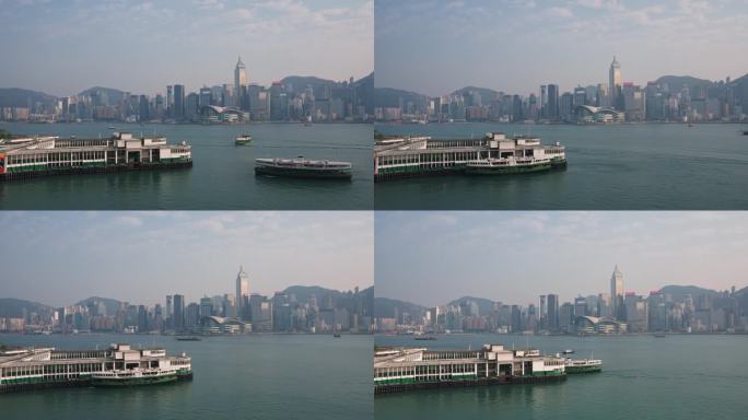 【4K正版】香港天星码头观光游轮延时