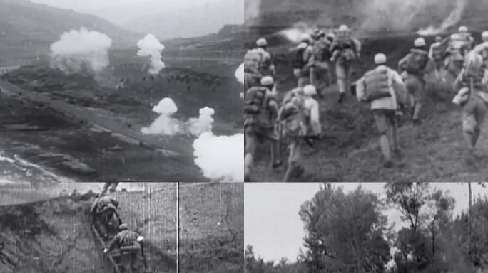 1949年八路军 解放军战斗历史画面