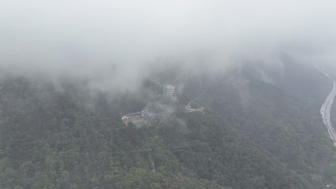 重庆南山雪景