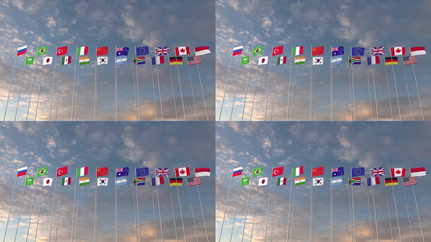 【原创】G20国旗