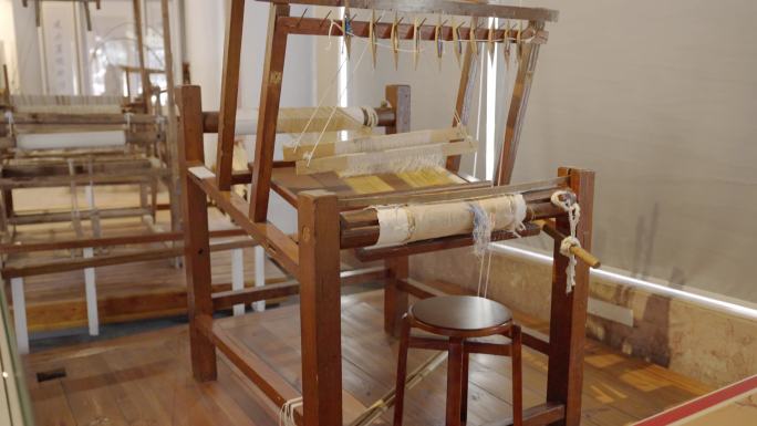 织布机 中国丝绸博物馆 丝绸文化