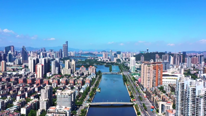 厦门市湖里区 航拍 江头街道 禾山 4K