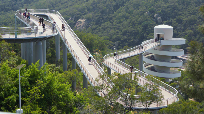 厦门山海健康步道林海线二期盼归塔