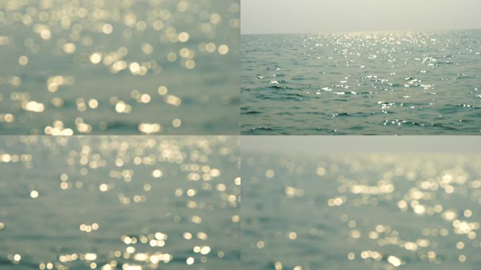 海浪 海水 光斑 抽象 光点 光晕