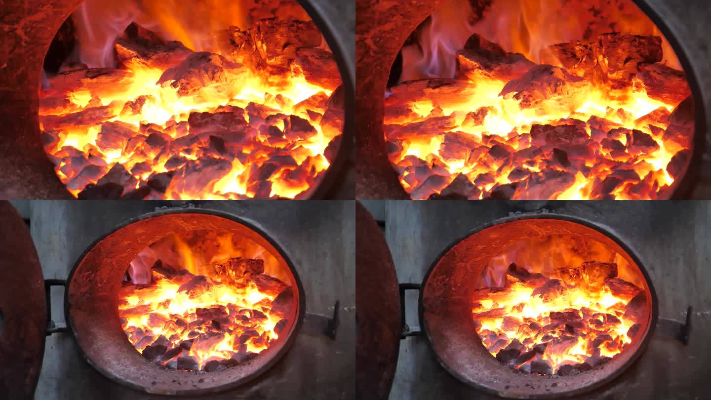 锅炉、大火、烧锅炉