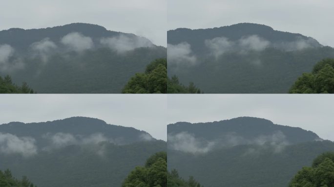 山雾缭绕