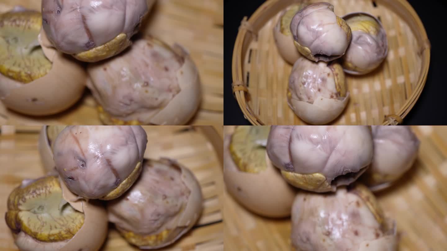 镜头合集毛鸡蛋活珠子鸡胚蛋钢化蛋4