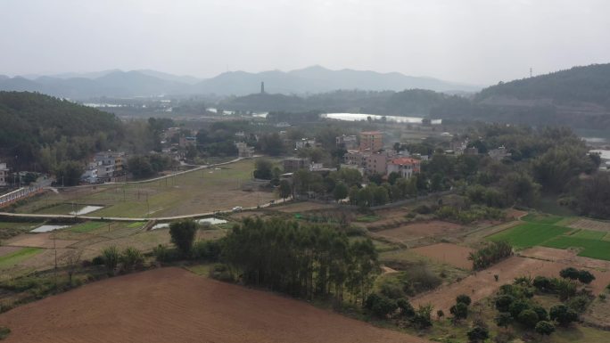 河源龙川佗城空镜 南越王赵佗兴王之地