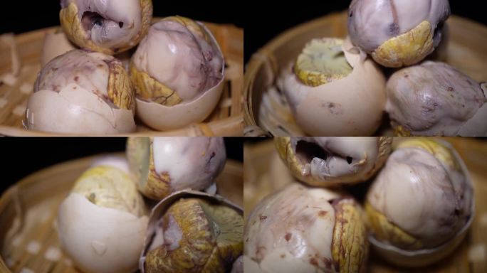 镜头合集毛鸡蛋活珠子鸡胚蛋钢化蛋3