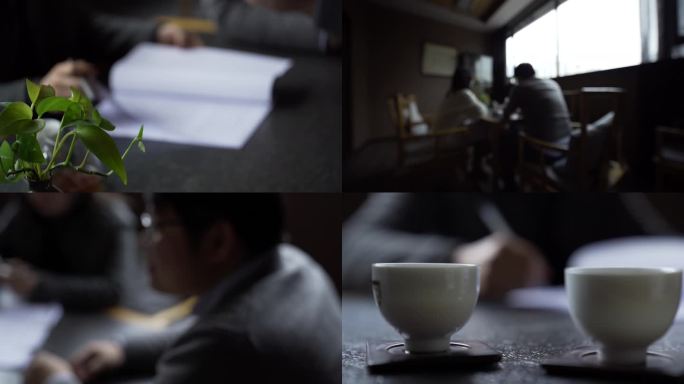 反腐片茶馆模拟镜头4k