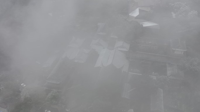 重庆主城南山雪景