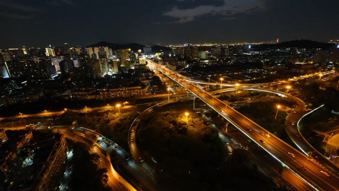 厦门市湖里区江头立交 夜景