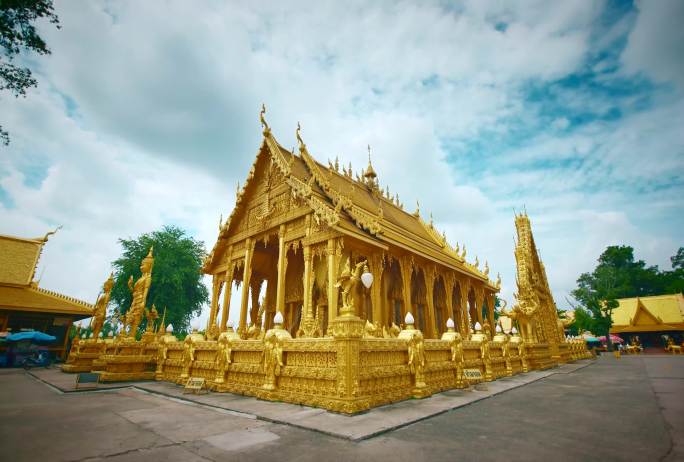 泰国寺庙延时