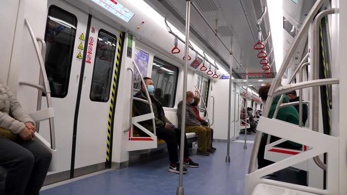 4K地铁隧道城市发展交通列车