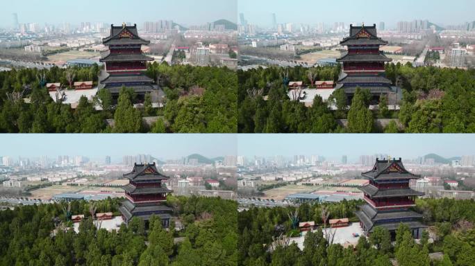 徐州汉文化景区竹林寺航拍【4K60】