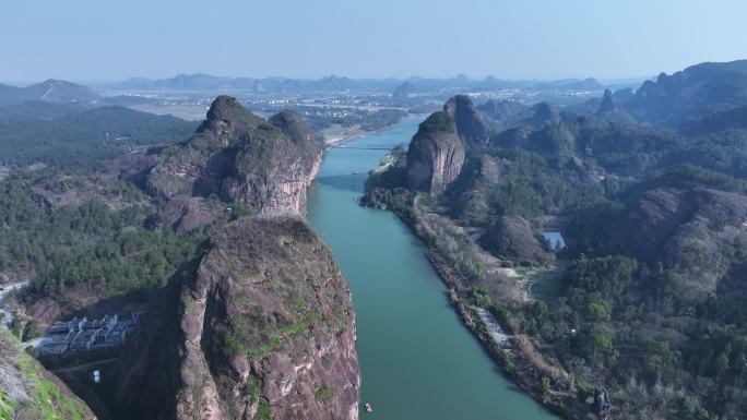 航拍龙虎山