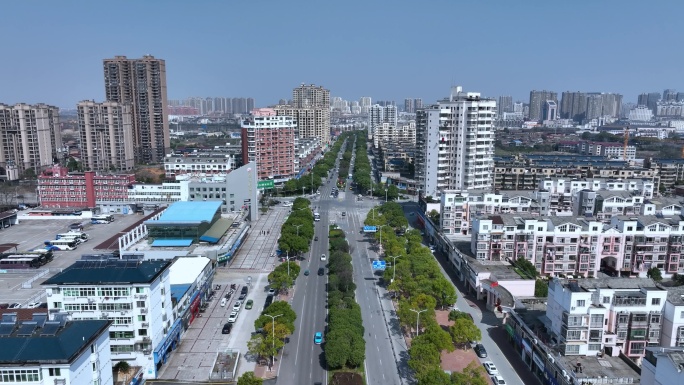 穿过城市的道路