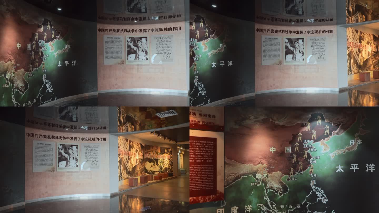 反法西斯抗战胜利畹町南侨机工纪念馆宣传图