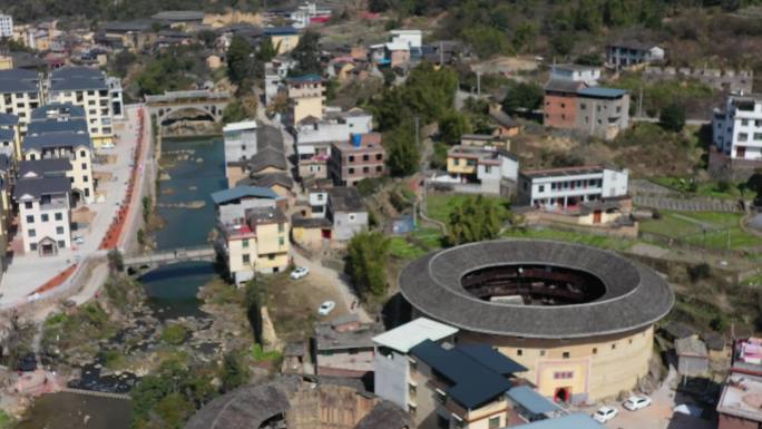 （4K）福建省漳州市南靖县田螺坑土楼群