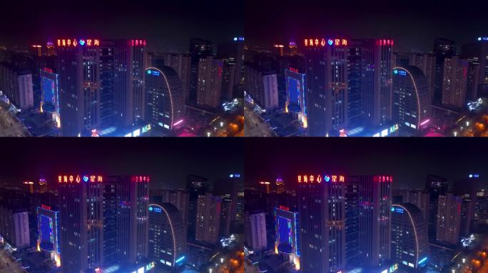 新乡 地标 航拍 平原博物院