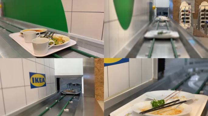 餐厅自动回收餐具餐厅餐具回收自动化