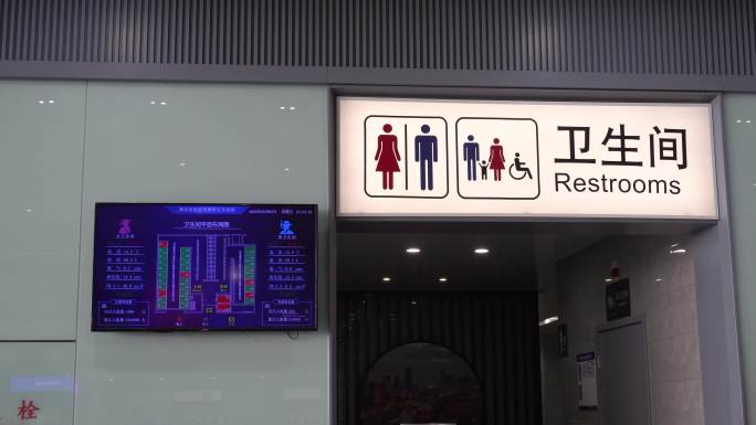 智慧厕所指导系统 智能厕所