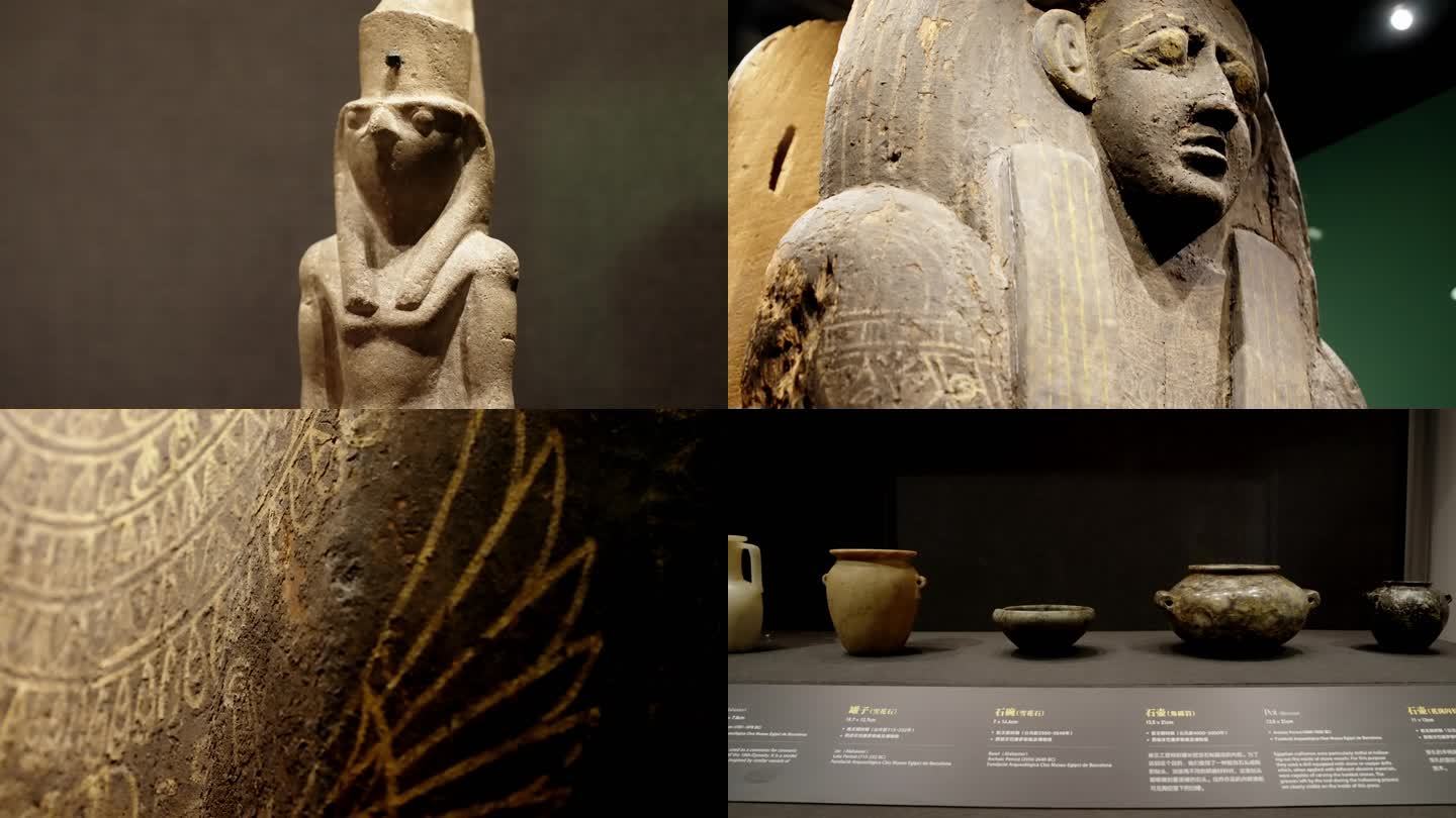 埃及博物馆4k 实拍 升格 高帧率