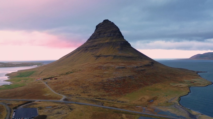 北欧冰岛自然风光航拍合集4K