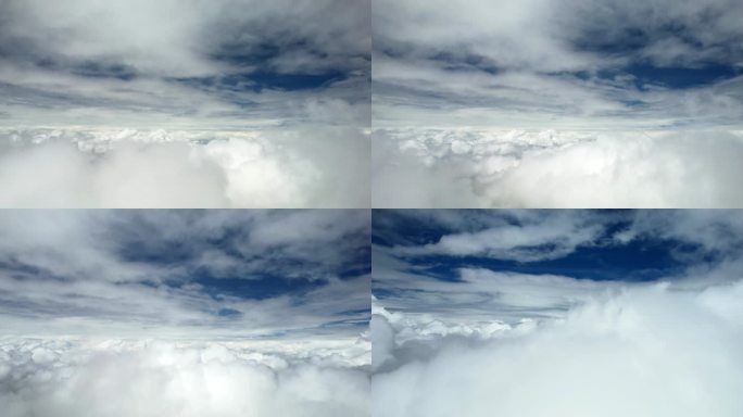 4k云层之上航拍