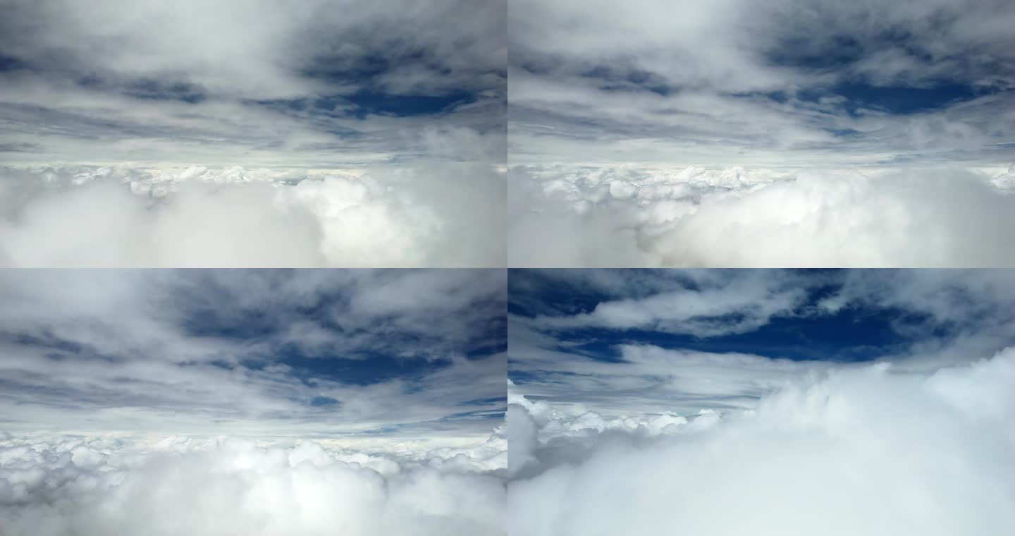 4k云层之上航拍